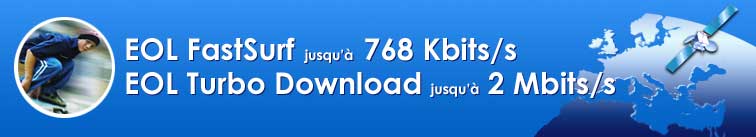 EOL FastSurf at 768/Kbs and Download up to 2 MB